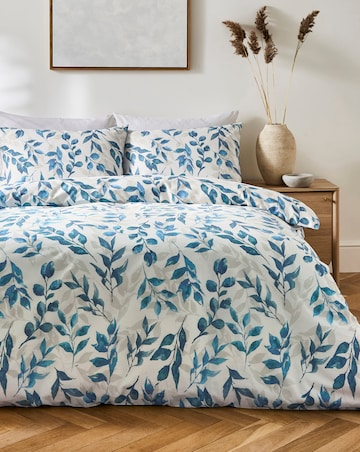 Rowan Watercolour Leaf Duvet Cover Set