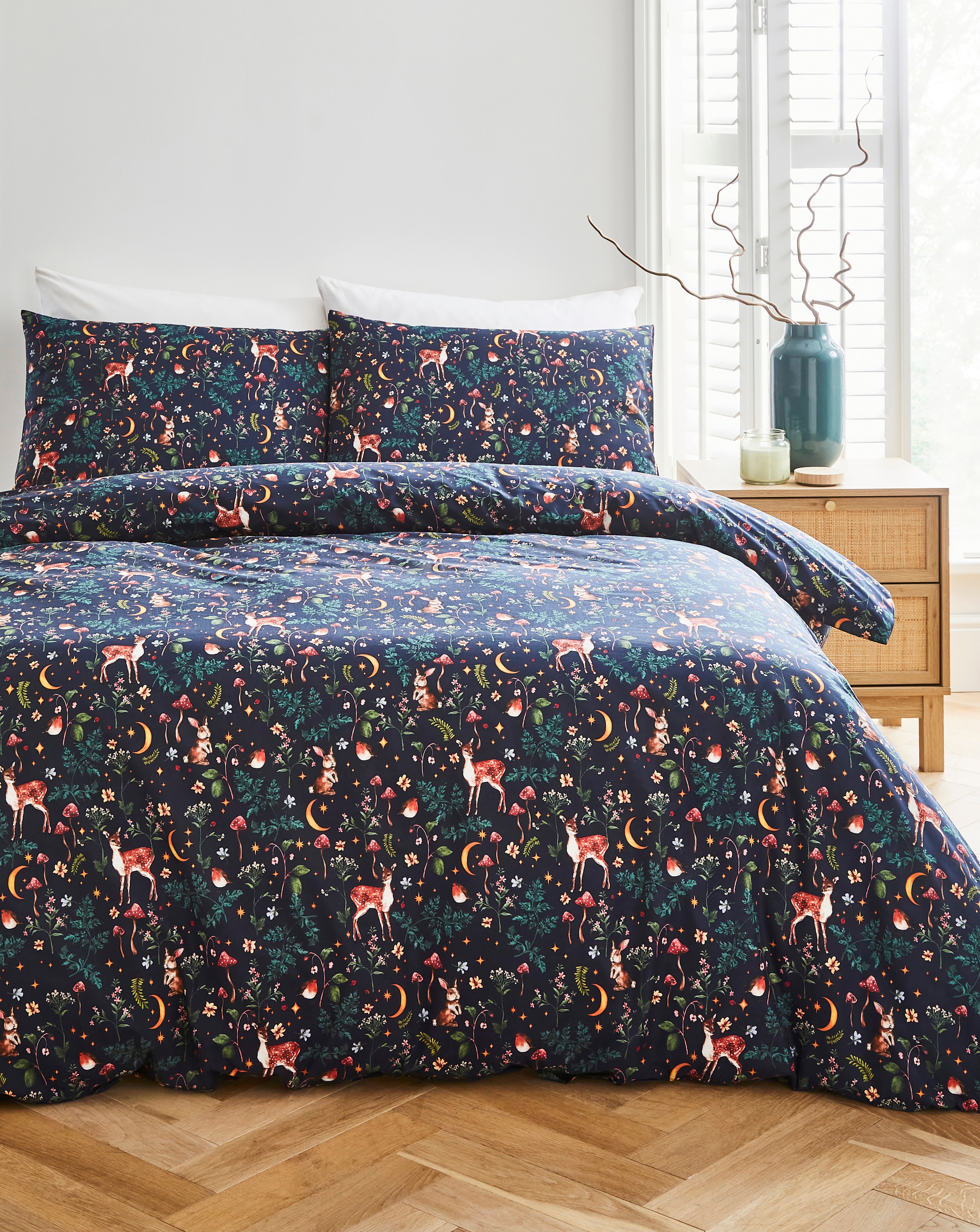 Woodland Animals Duvet Cover Set