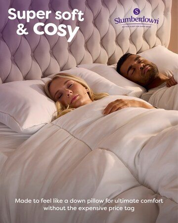 Slumberdown Feels Like Down Medium Support 4 Pack Pillows