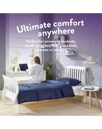 Slumberdown Coverless Comfort Embossed Herringbone 10.5 Tog Duvet