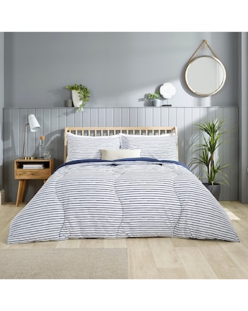 Slumberdown Coverless Comfort Printed Stripe 10.5 Tog Duvet