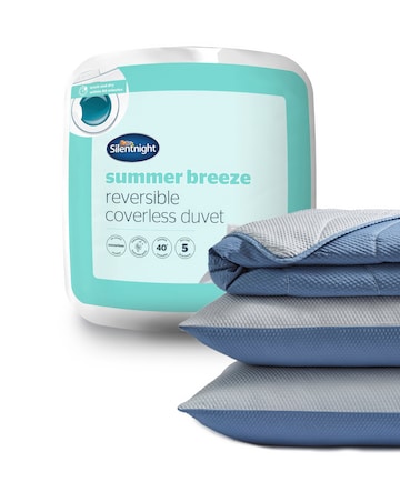 Silentnight Summer Breeze Reversible Coverless 2.5 Tog Duvet