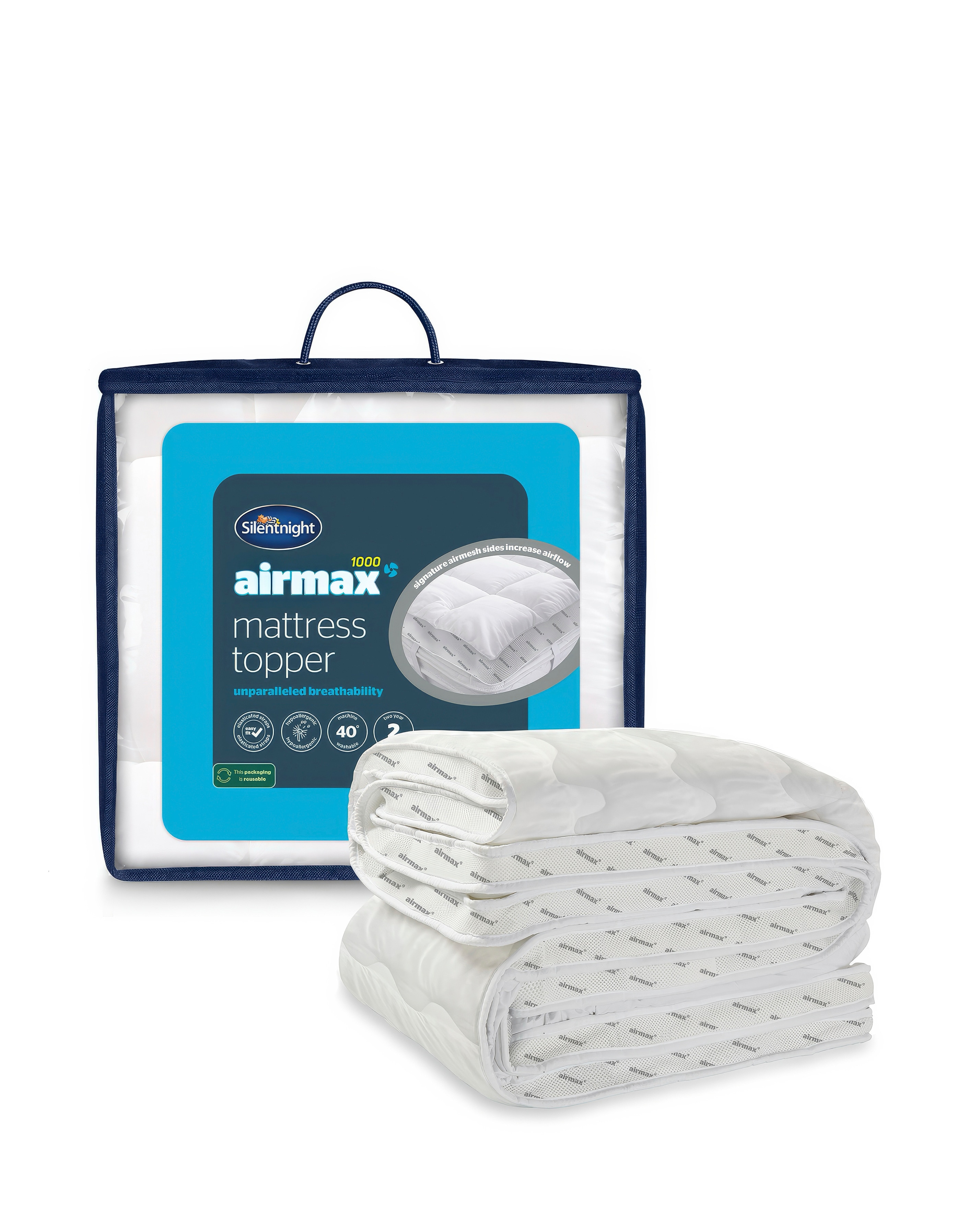 Silentnight Airmax Mattress Topper 10cm