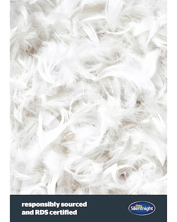 Silentnight 4 Pack Duck Feather & Down Anti-Allergy Pillows