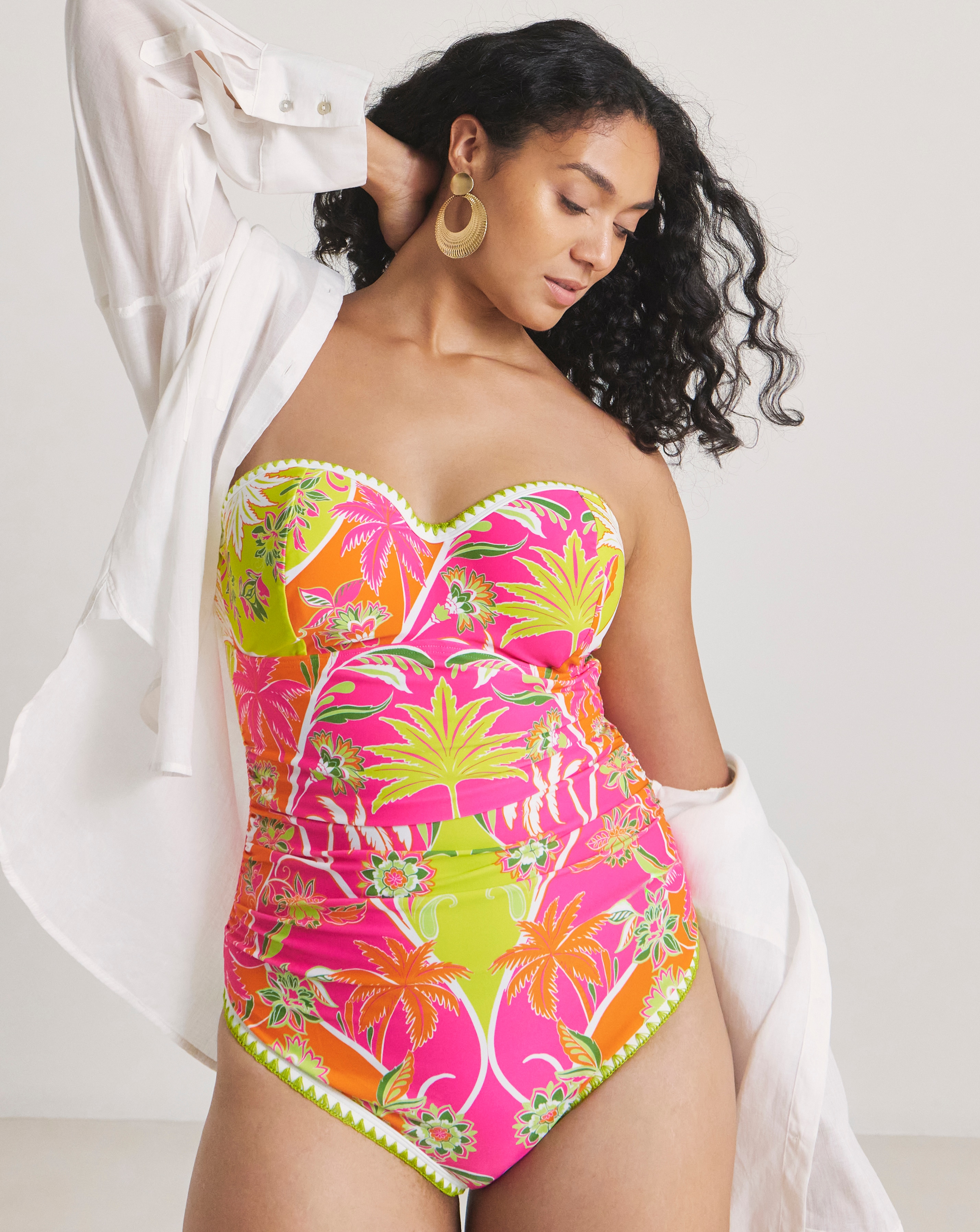 Figleaves Frida Bandeau Swimsuit