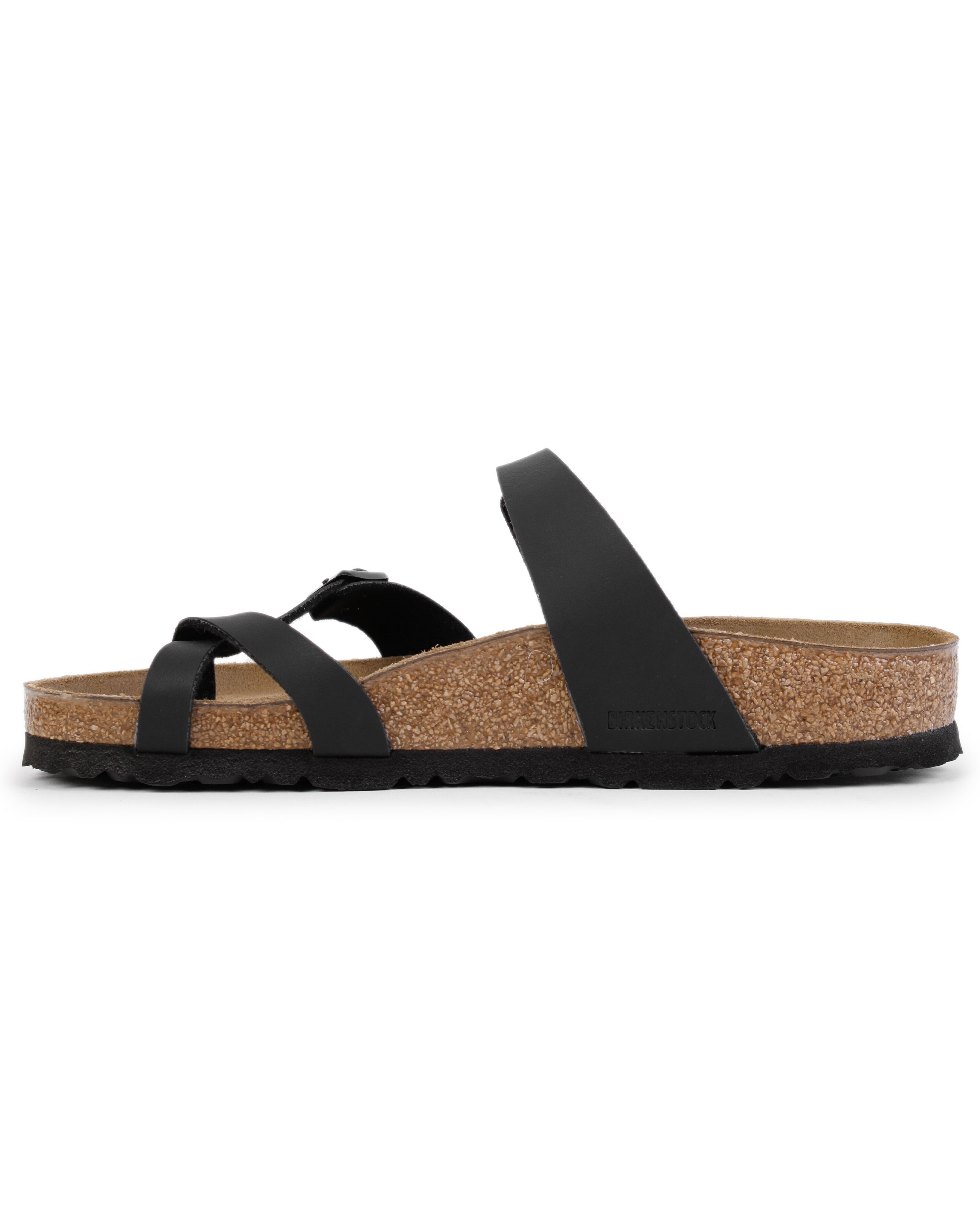Birkenstock Mayari Black Birko Flor Thong Sandals Standard Fit Simply Be