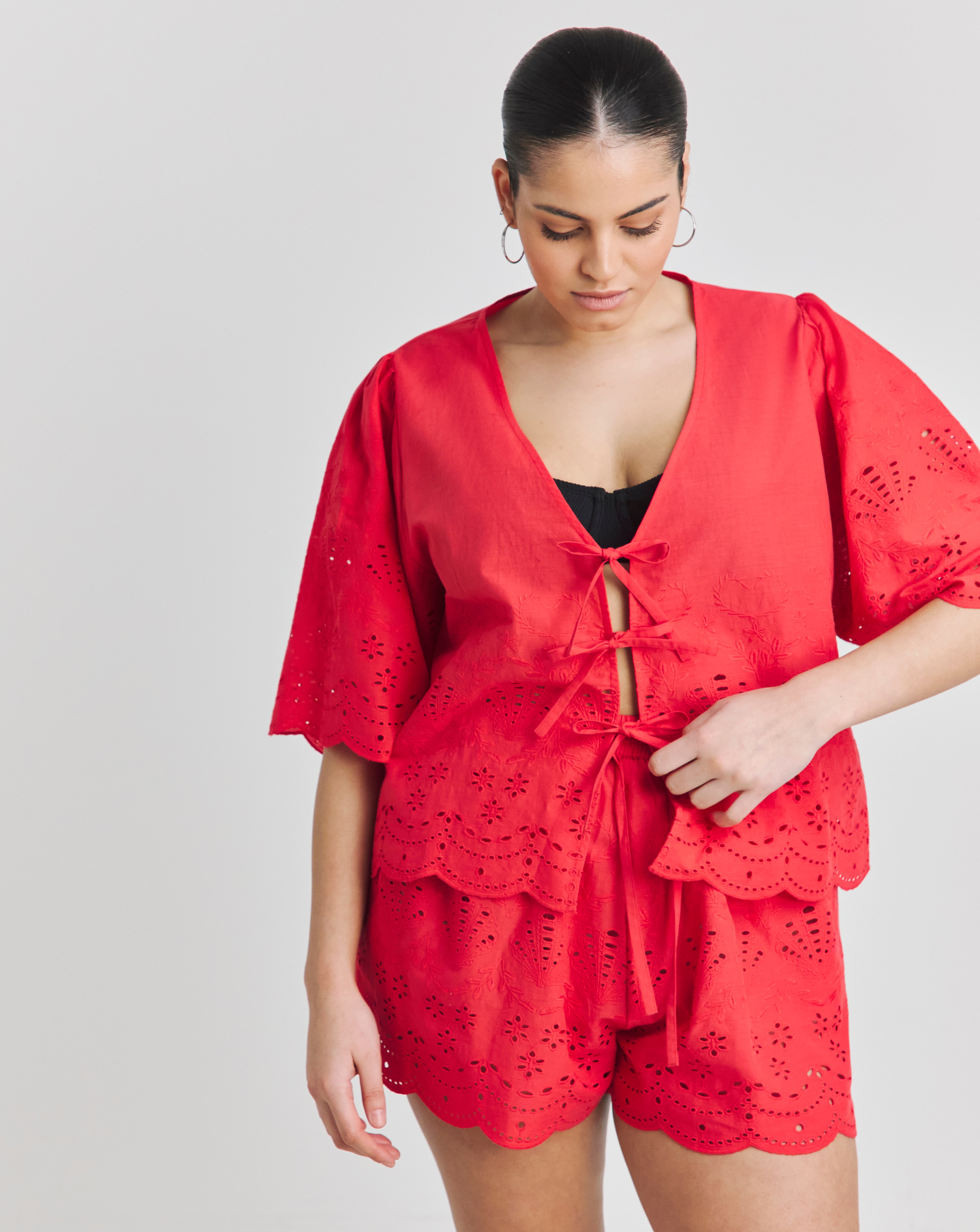 Simply Be Beach Broderie Co-Ord