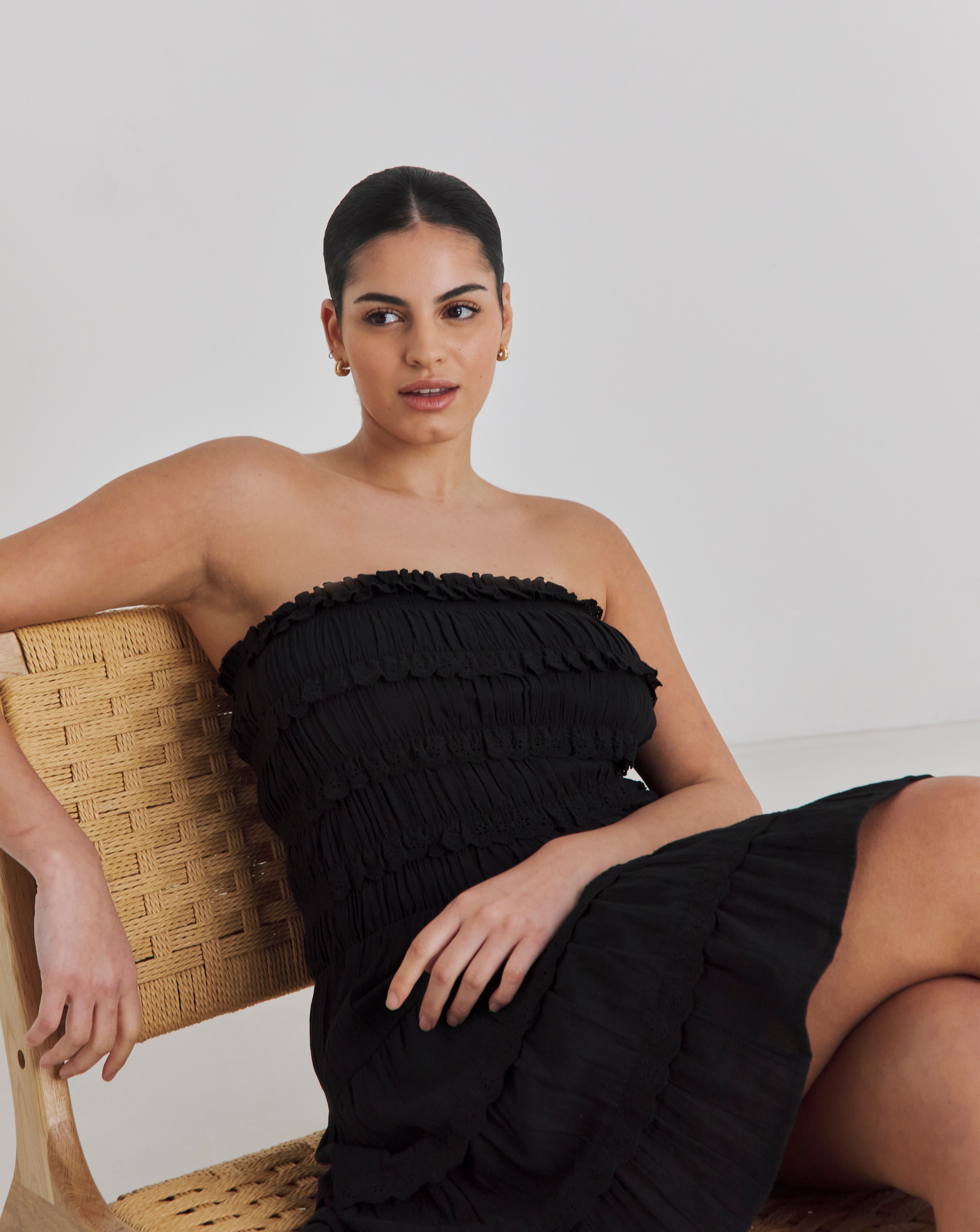 Beach To Broderie Mini Dress