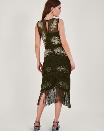 Monsoon Fari Embellished Fringe Dress