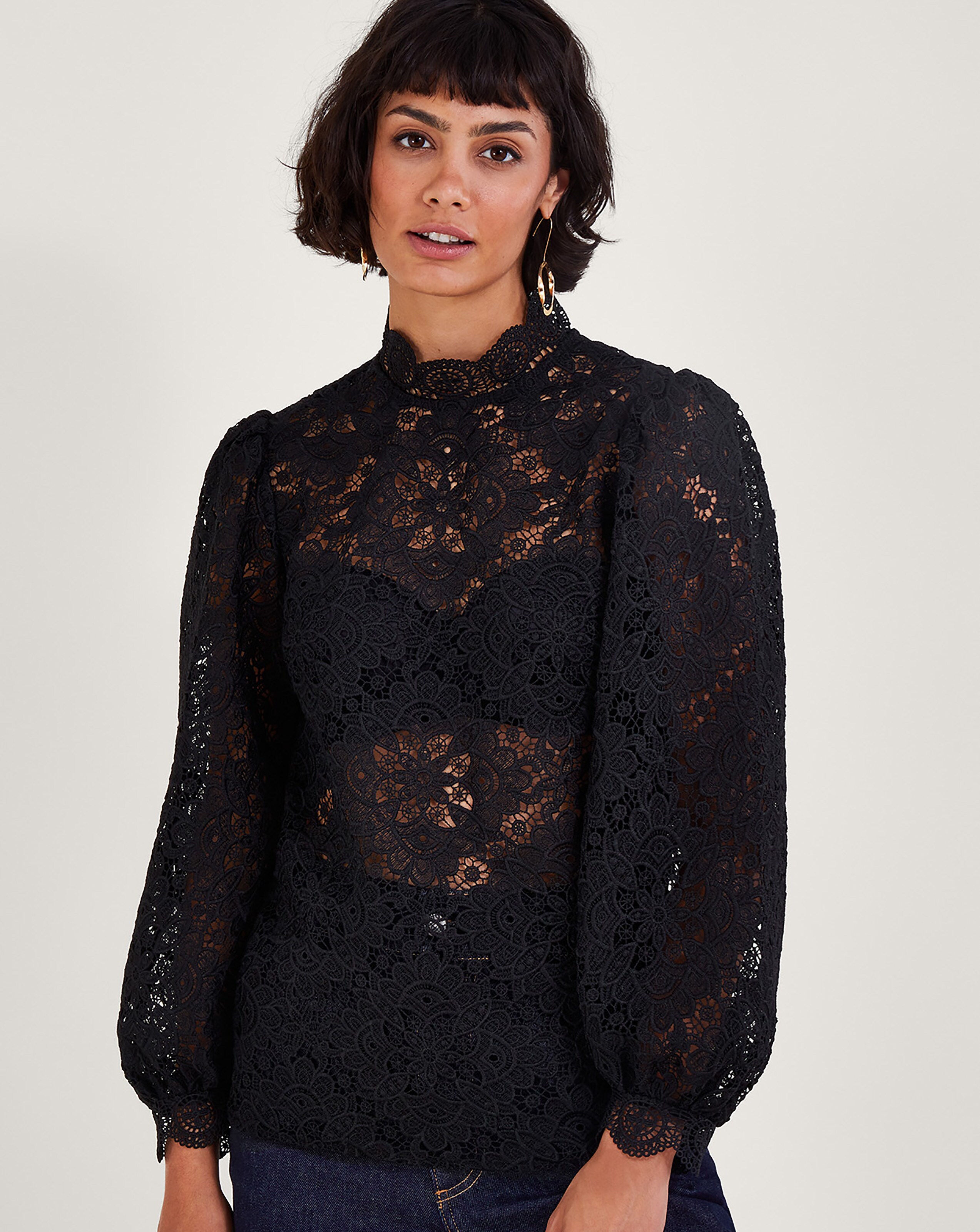 monsoon lace top