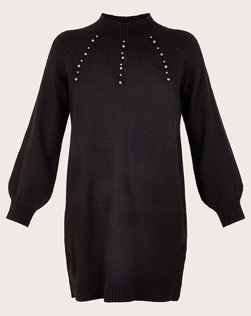 Monsoon Pearl Detail Dress