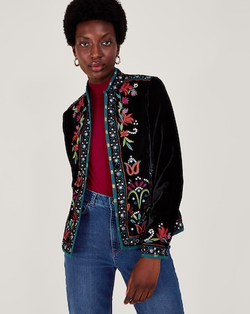 Monsoon Maeve Embroidered Jacket