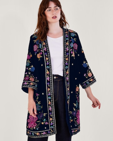 Monsoon Freya Embroidered Kimono