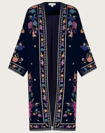 Monsoon Freya Embroidered Kimono
