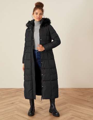 Monsoon Morgan Hooded Padded Maxi Coat