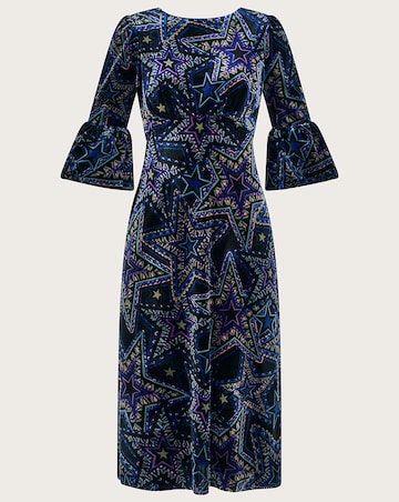 Monsoon Serenity Velvet Dress