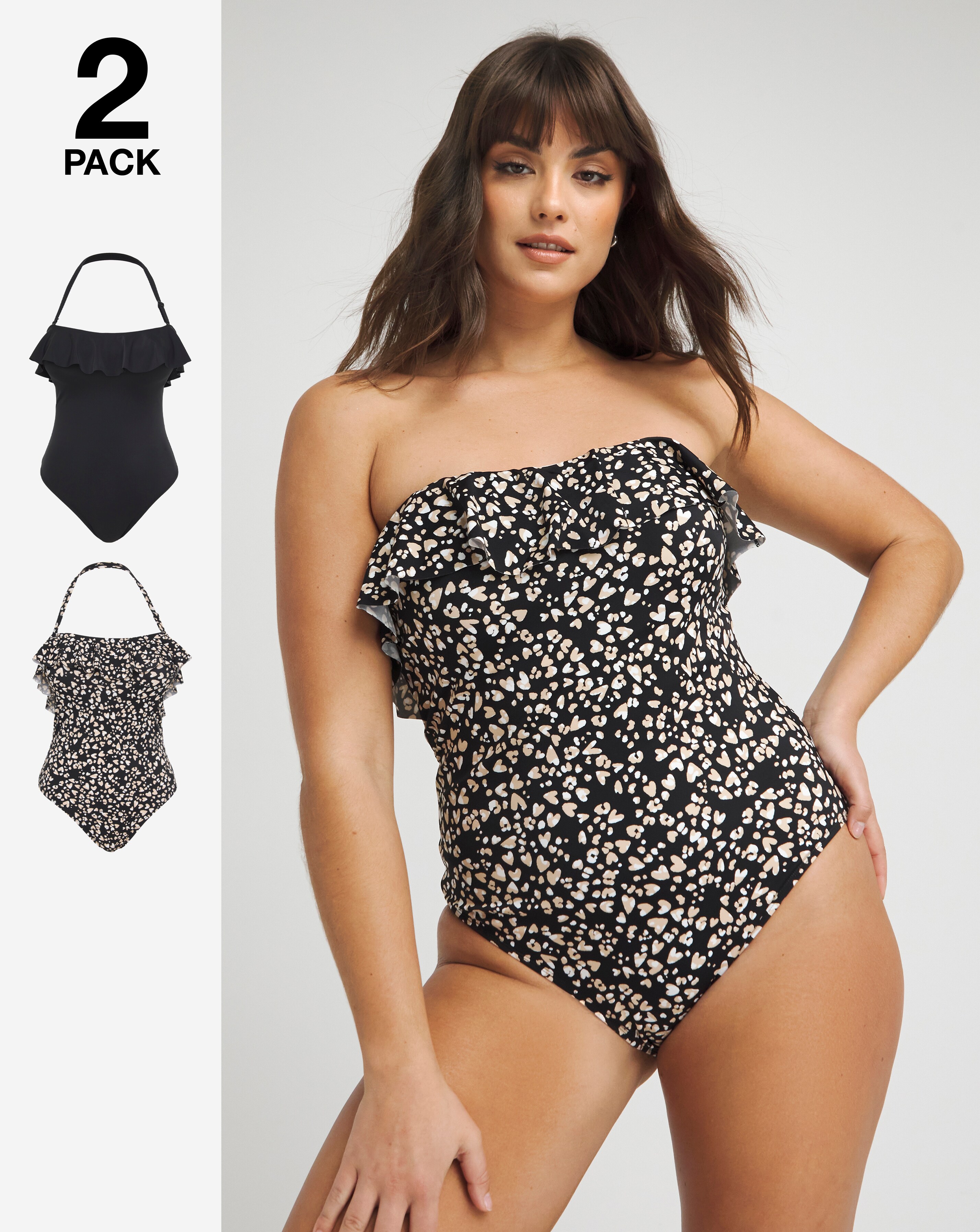 Cheap best sale bandeau swimsuits