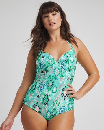 Padded Underwired Plunge Swimsuit