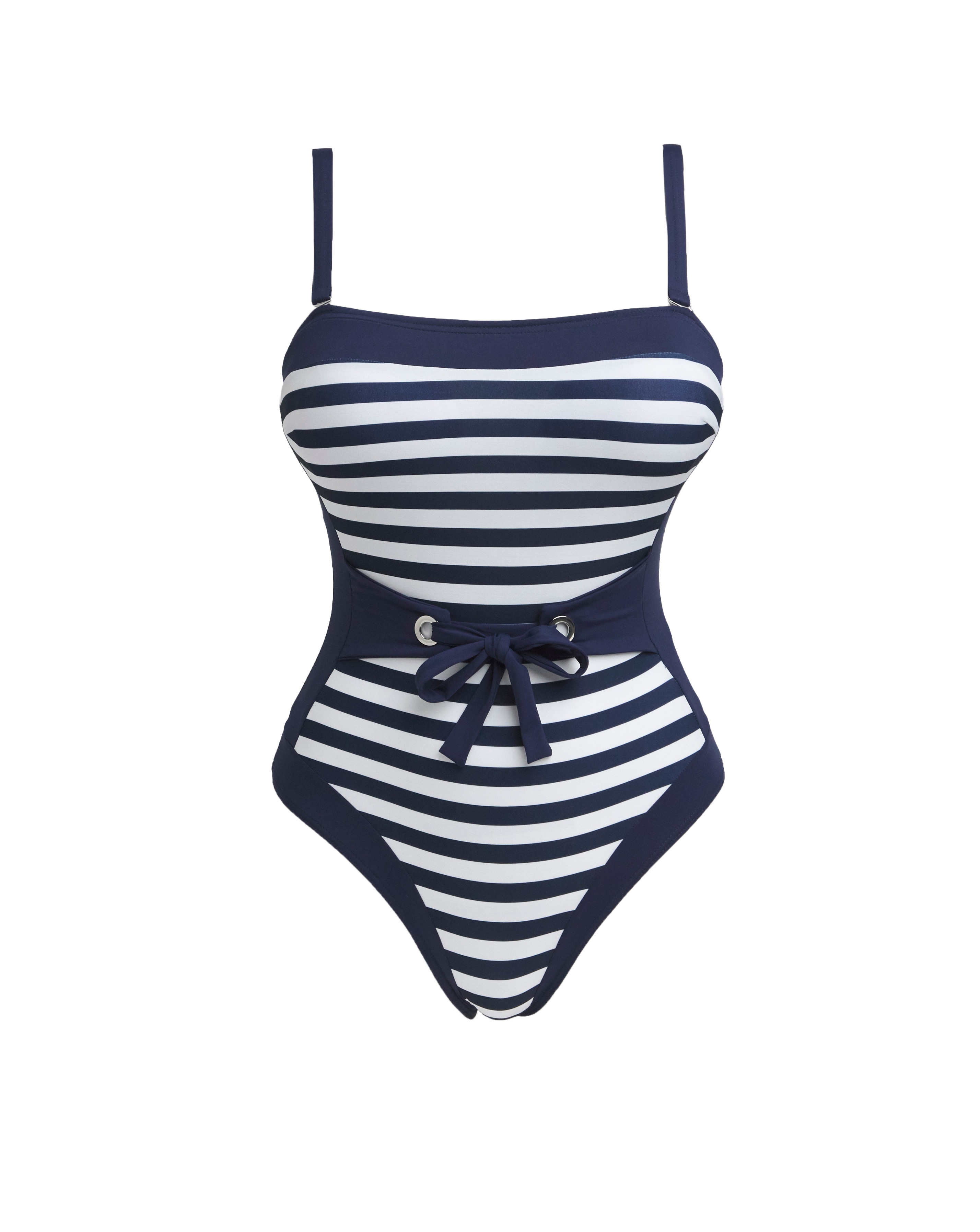 Magisculpt Eyelet Trim Swimsuit
