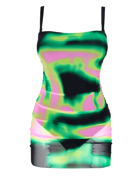 Mesh Swimdress - Multi