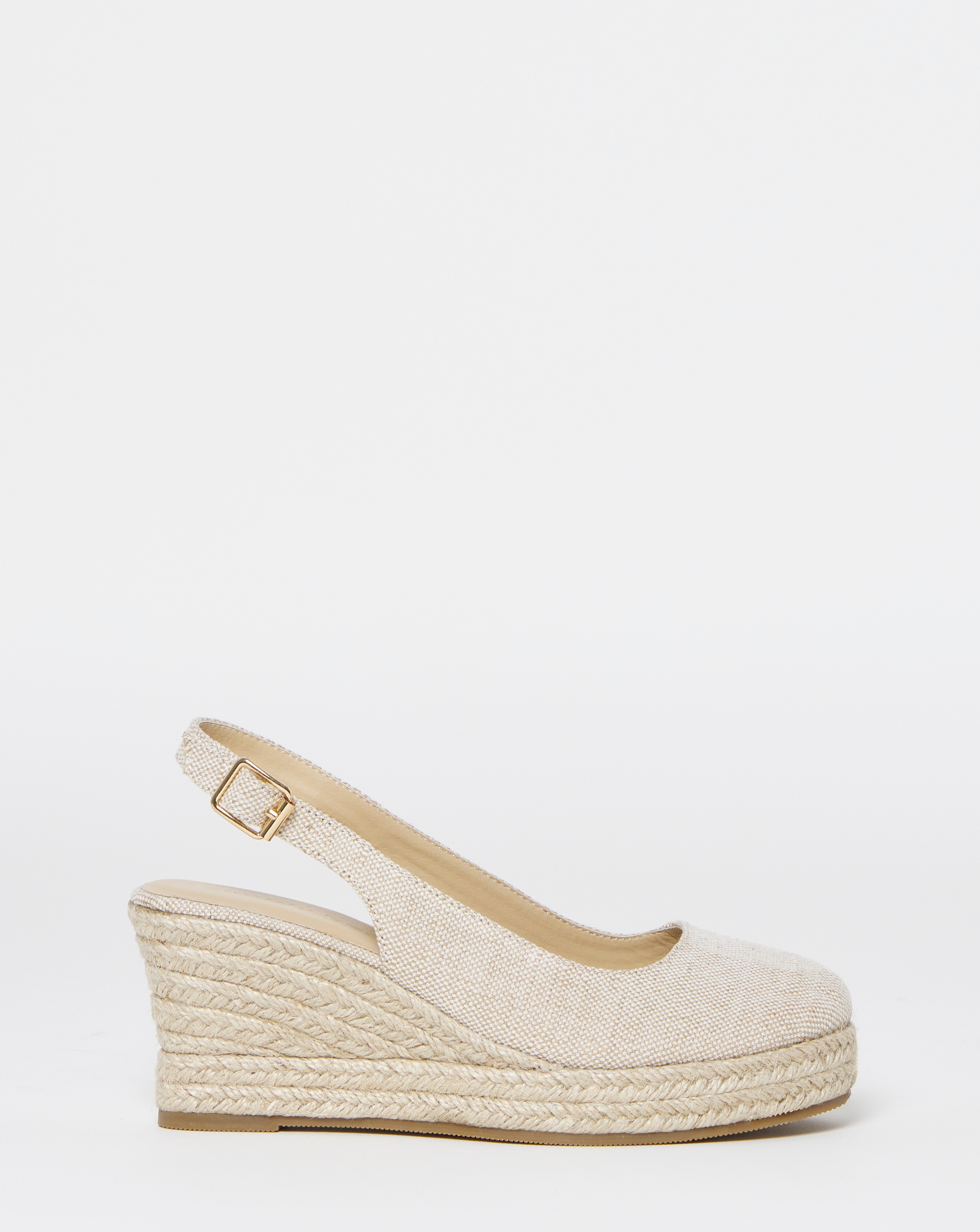 New In - Espadrille Wedge Slingback Wide Fit