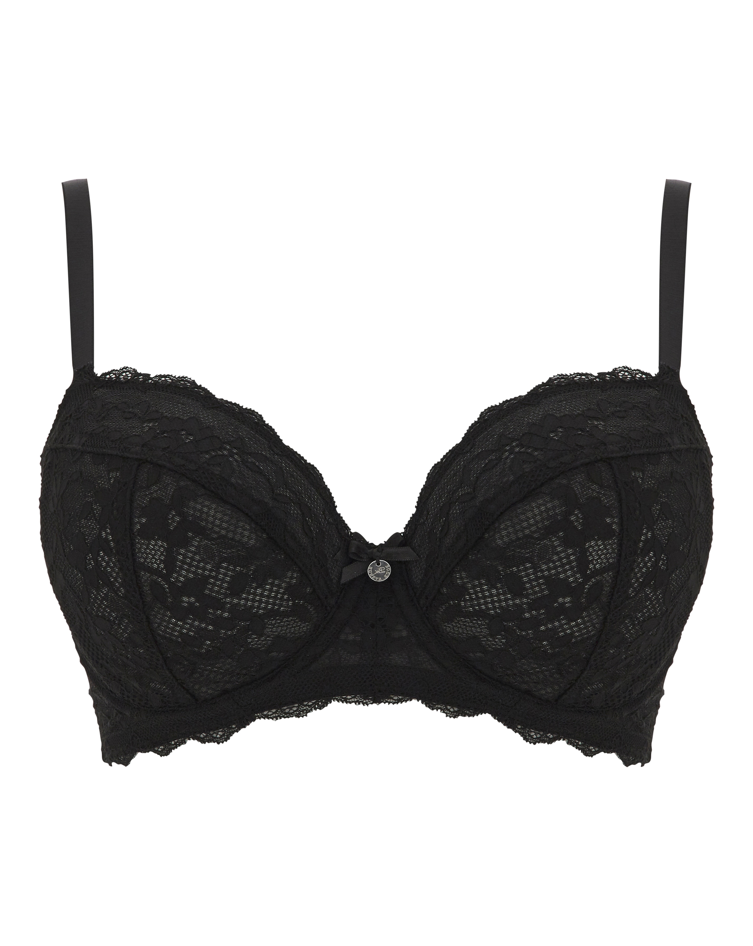 Boux Avenue Mollie DD+ Full Support Bra - Black - Size 40E - Women's