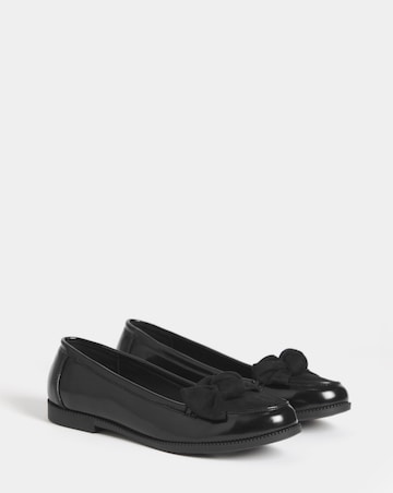 Kinzie Bow Detail Flat Shoes - Extra Wide Fit (EEE)