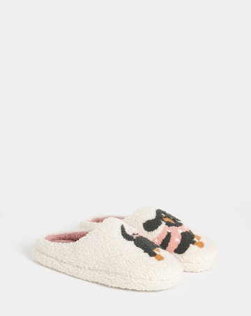 Frankfurter Borg Sausage Dog Slippers - Extra Wide Fit (EEE)