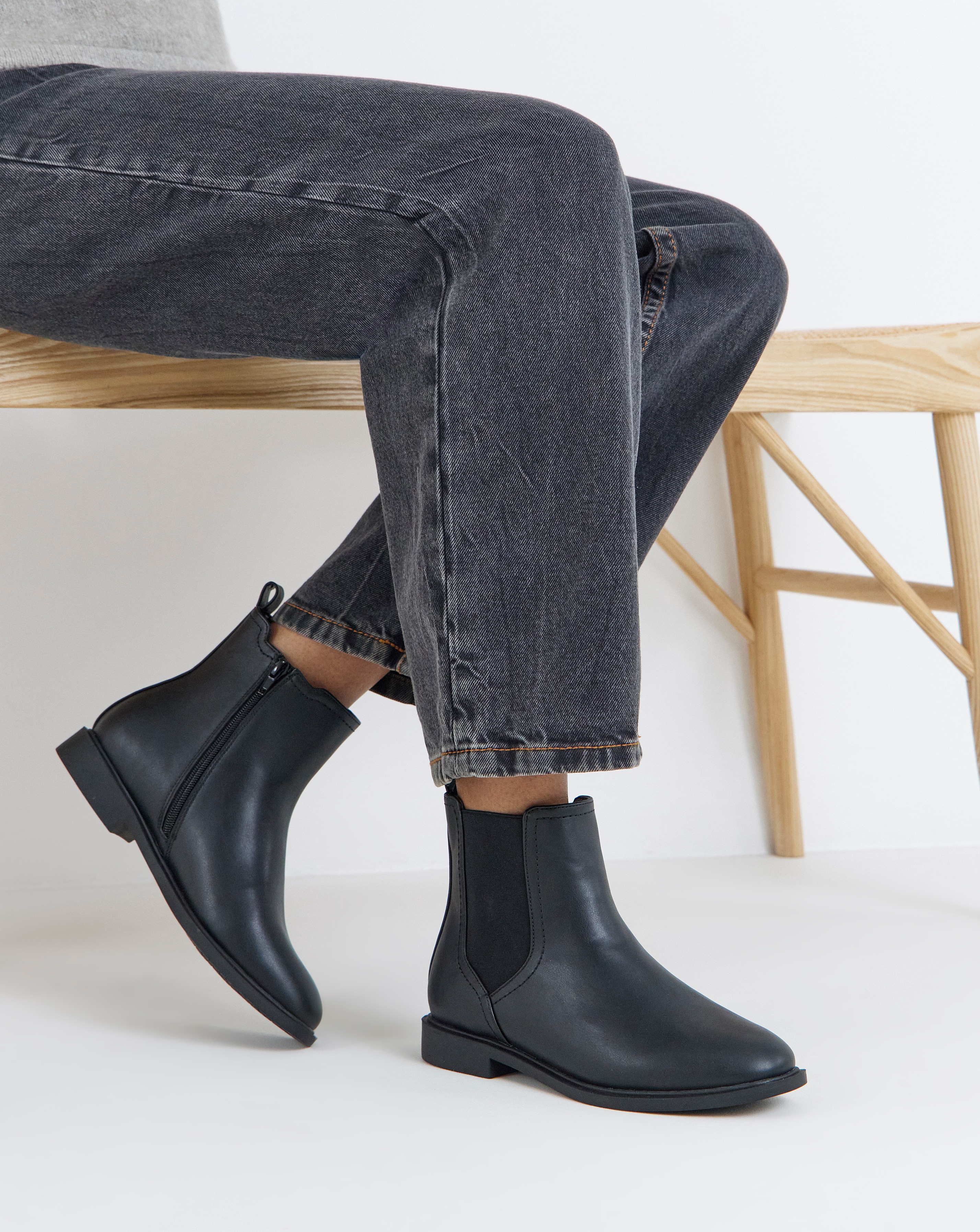 Emma Classic Chelsea Ankle Boots - Extra Wide Fit (EEE)