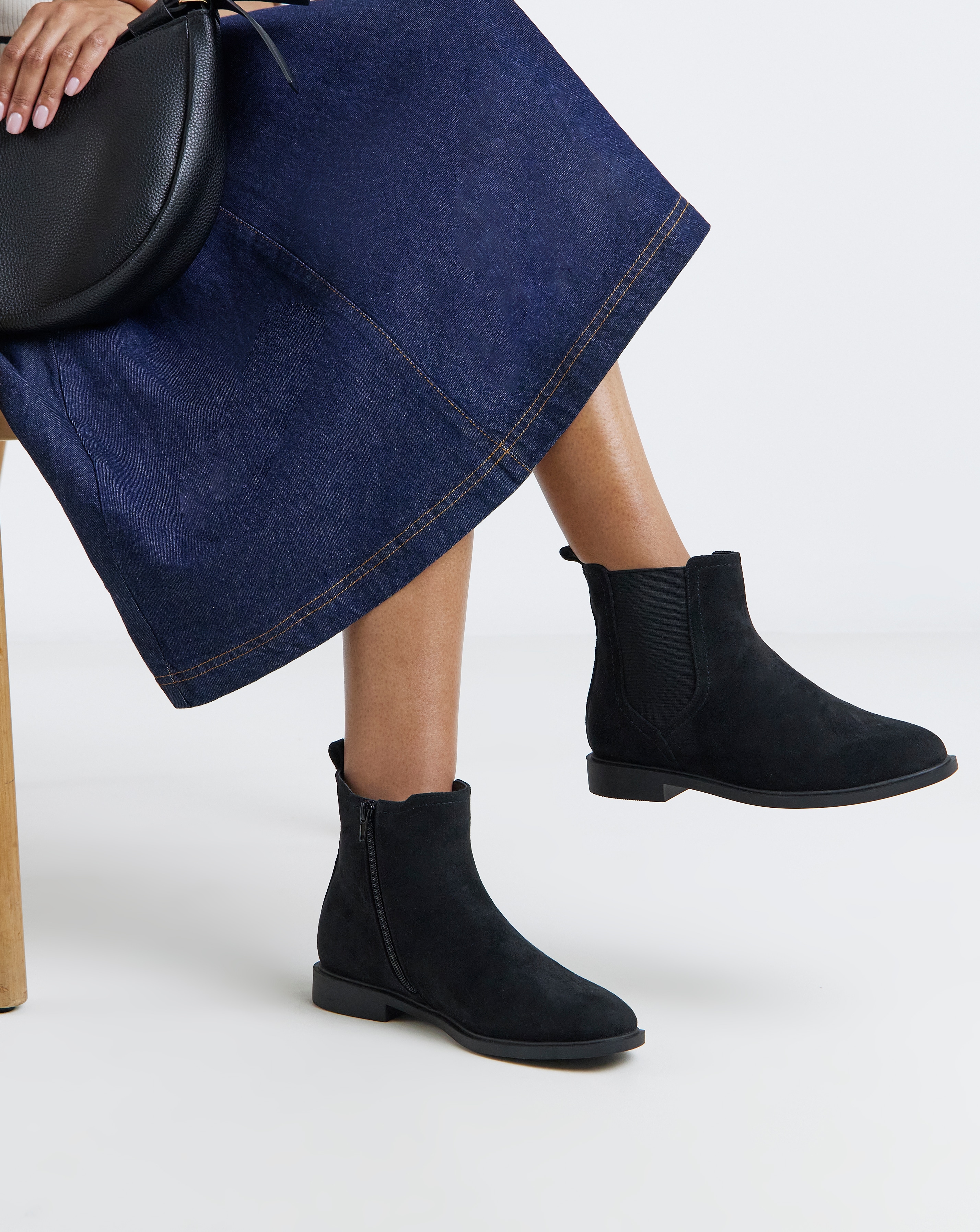 Emma Classic Chelsea Ankle Boots - Extra Wide Fit (EEE)