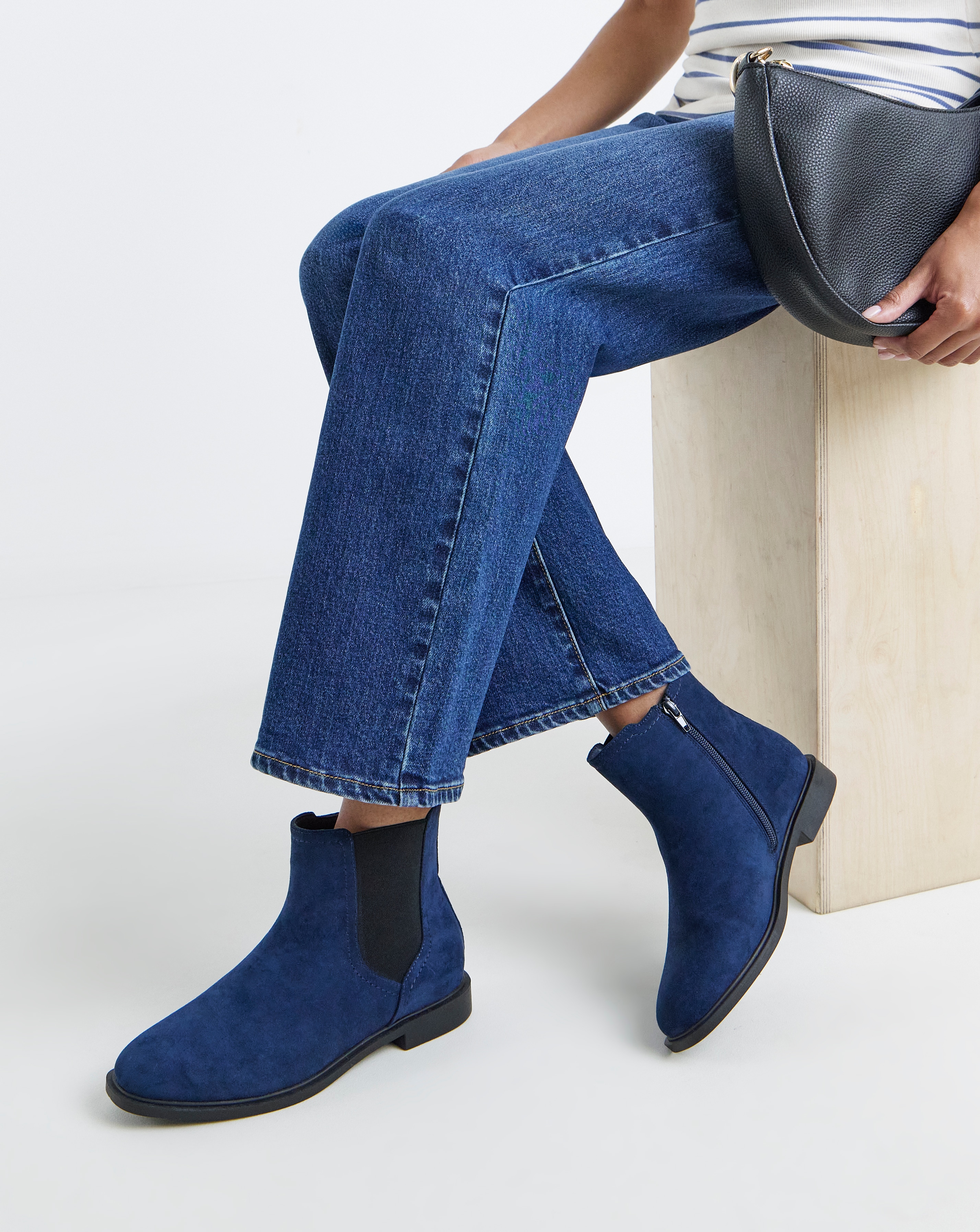 Emma Classic Chelsea Ankle Boots - Extra Wide Fit (EEE)