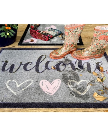 My Mat Welcome Hearts Doormat