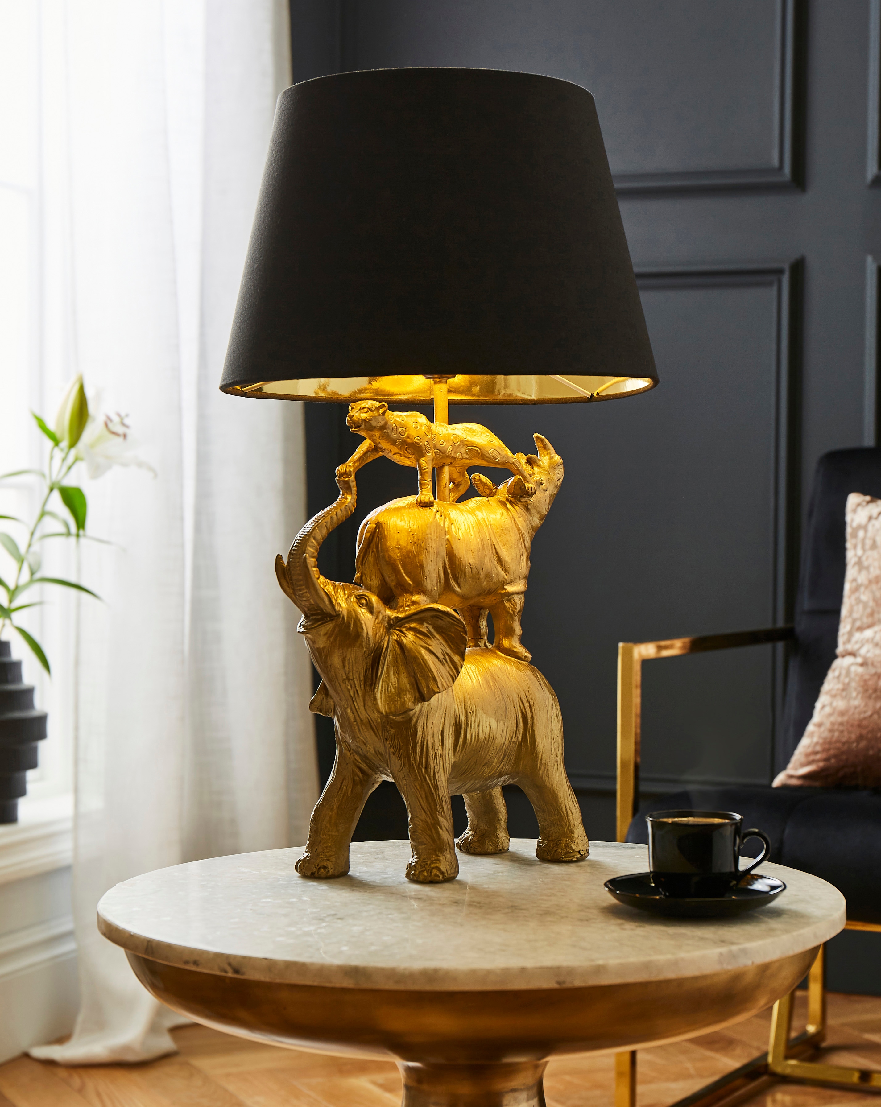 New In - Joanna Hope Stacking Animals Table Lamp