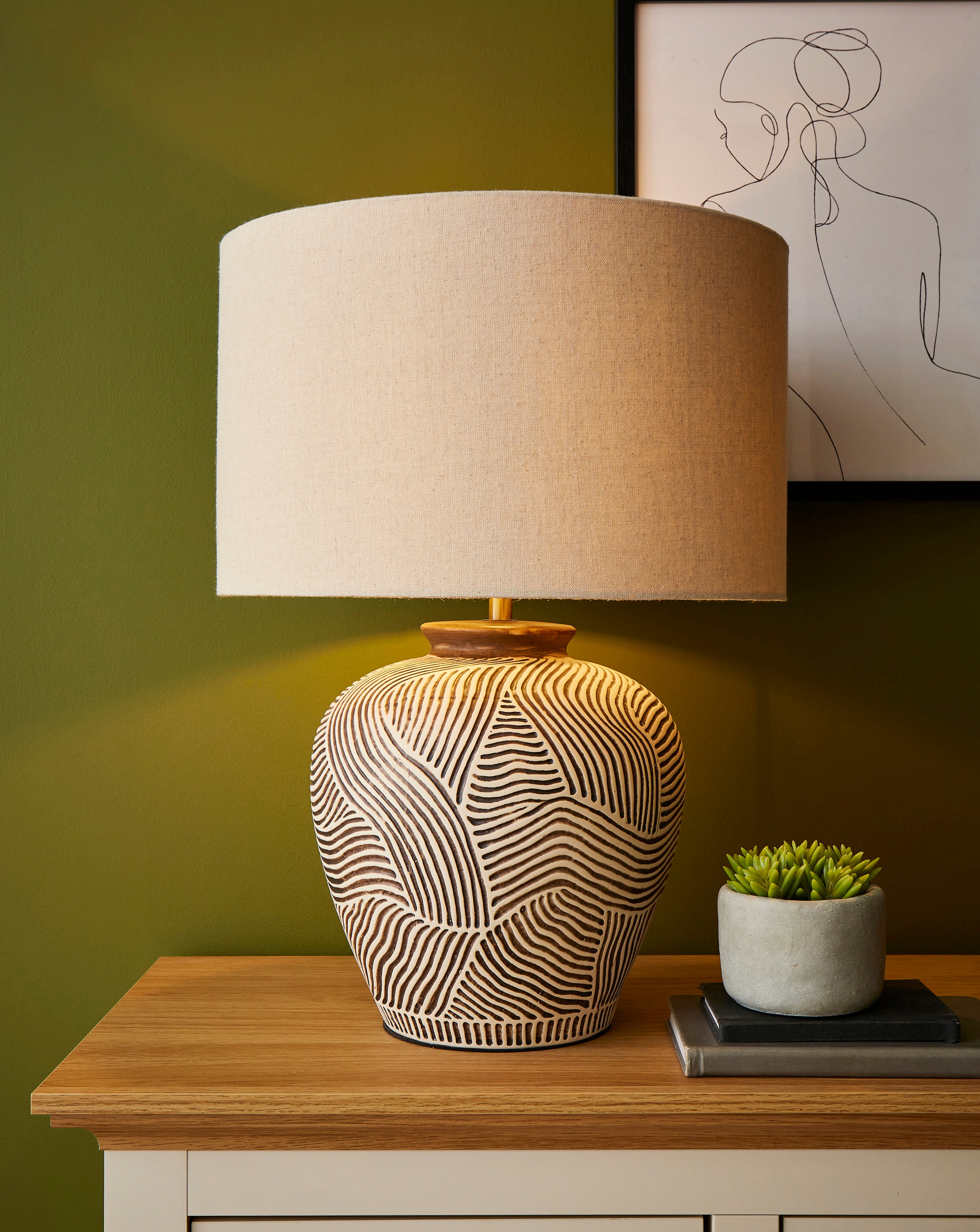 New In - Julipa Thea Ceramic Table Lamp