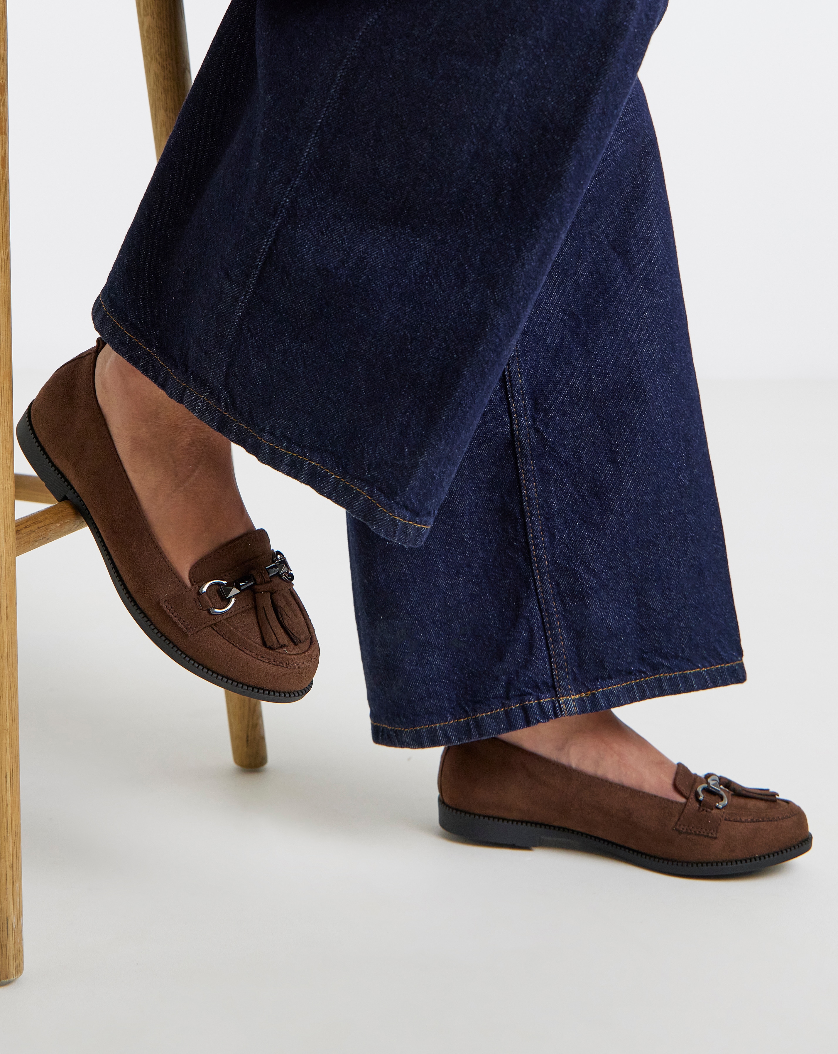 New In - Low Cut Tassel Loafer Wide