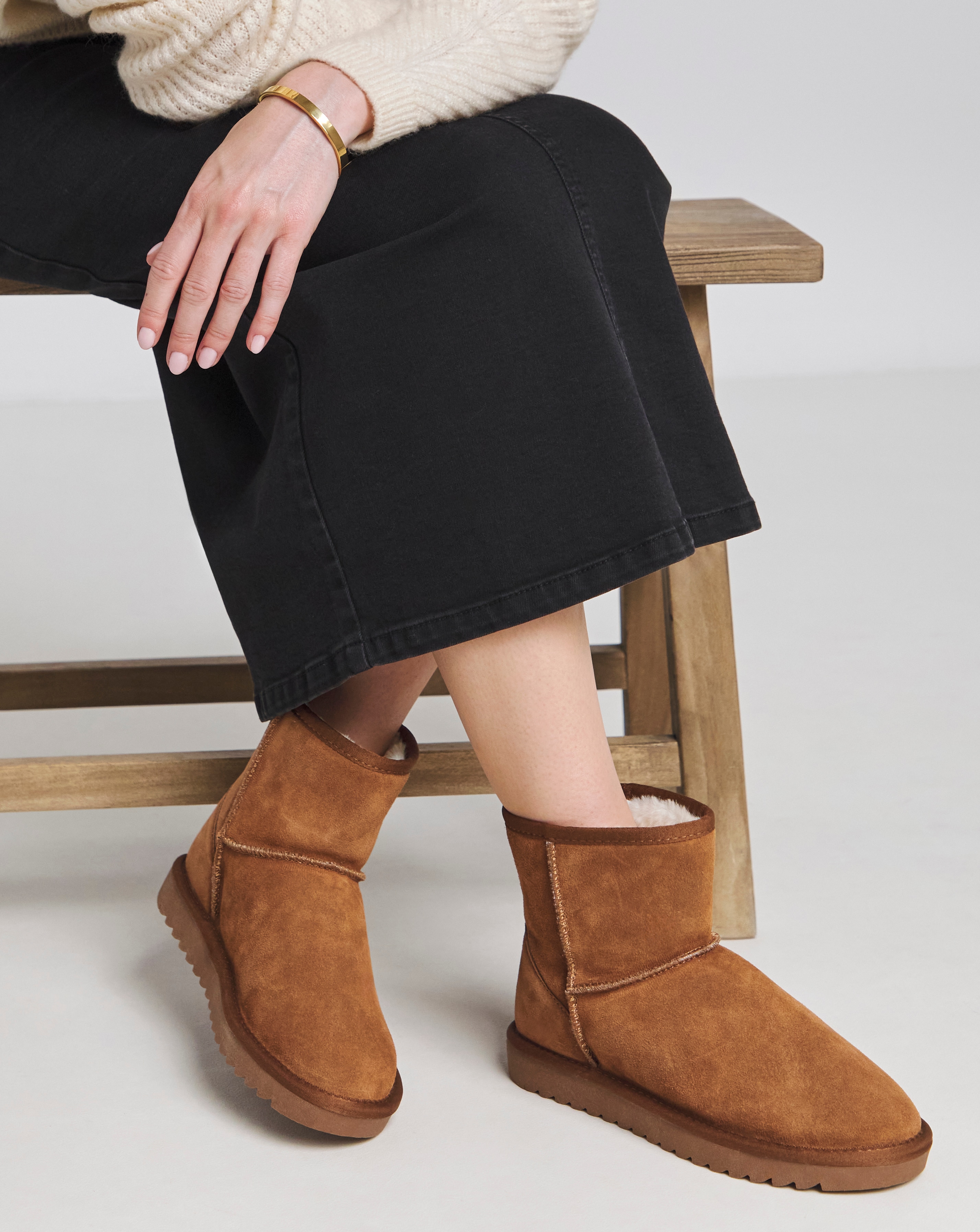 Warm Lined Boot Extra Wide