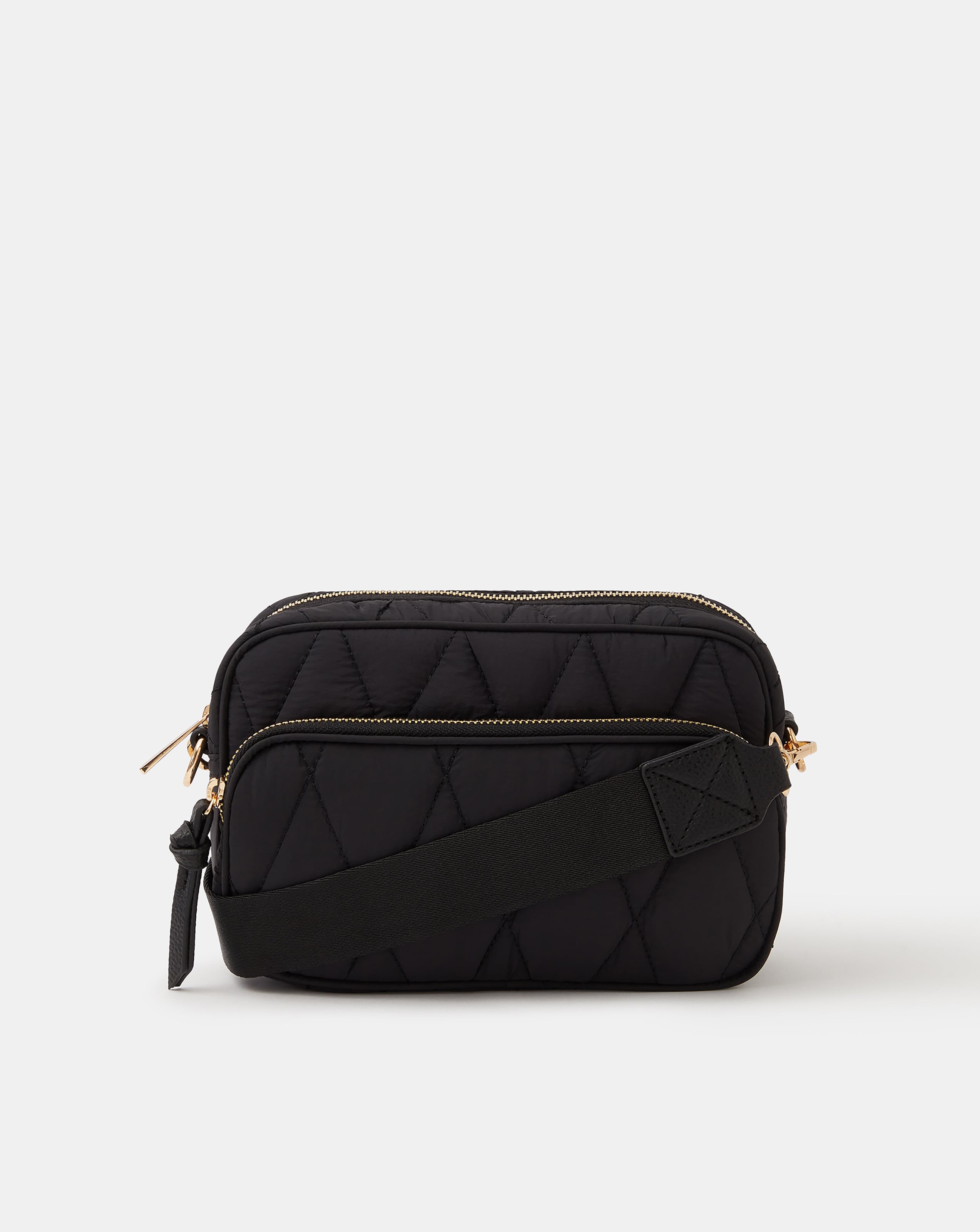 New In - Accessorize Quilted Nylon Crossbody Bag
