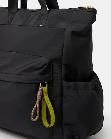 Accessorize Nylon Top Handle Backpack