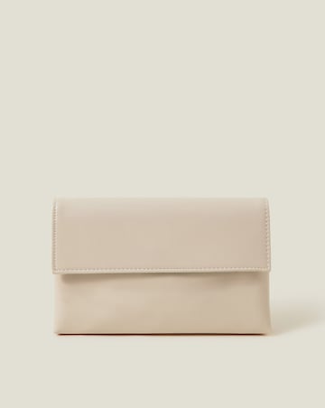 Accessorize Patent Fold-Over Clutch Bag