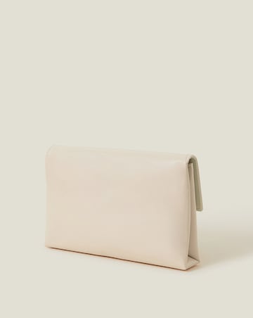 Accessorize Patent Fold-Over Clutch Bag