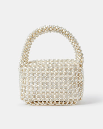 Accessorize Pearl Bridal Handbag