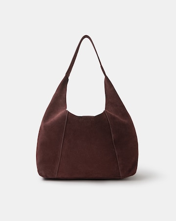 Accessorize Slouchy Suede Shoulder Bag