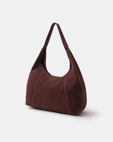 Accessorize Slouchy Suede Shoulder Bag