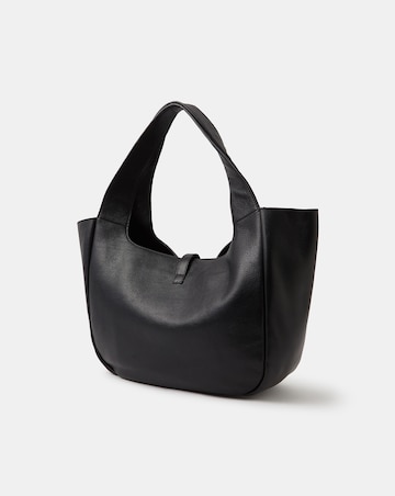 Accessorize Buckle Tab Leather Shoulder Bag