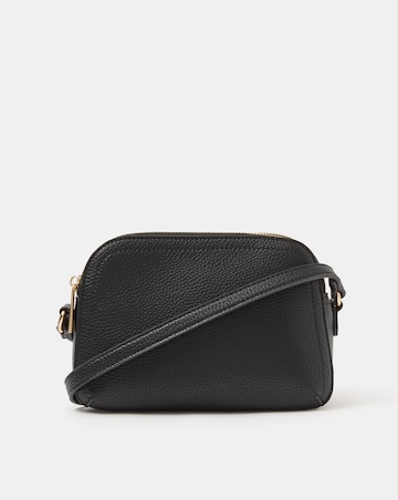 Accessorize Double Zip Crossbody Bag