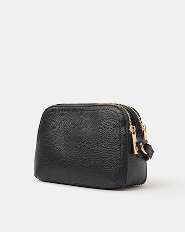 Accessorize Double Zip Crossbody Bag
