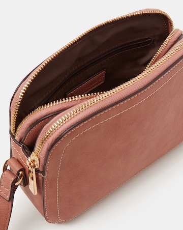 Accessorize Double Zip Crossbody Bag
