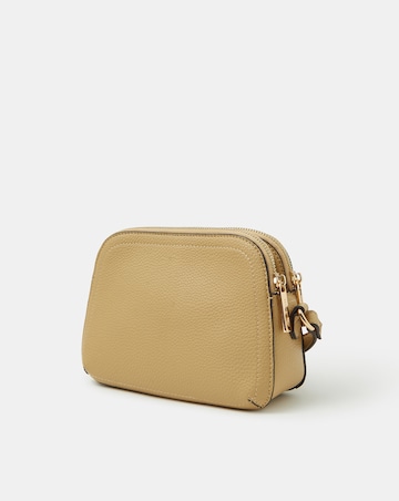 Accessorize Double Zip Crossbody Bag