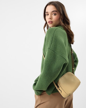 Accessorize Double Zip Crossbody Bag