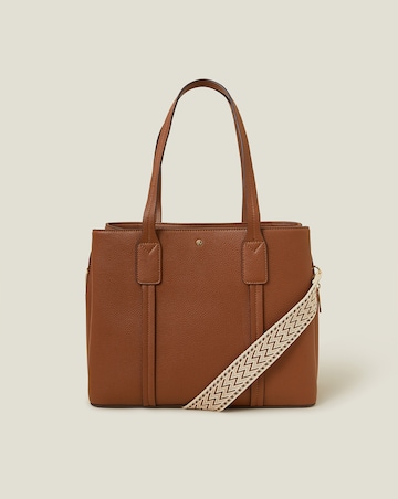 Accessorize Webbing Strap Tote Bag
